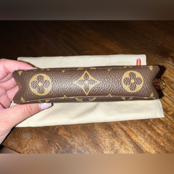 Pre-loved Louis Vuitton Limited Edition Trunks Edition Monogram Mini Pochette - Picture 5 of 10
